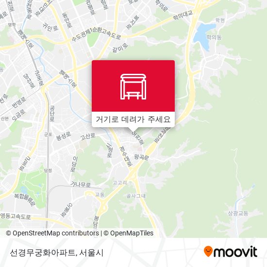 선경무궁화아파트 지도