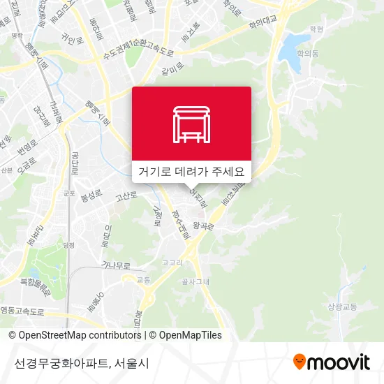 선경무궁화아파트 지도
