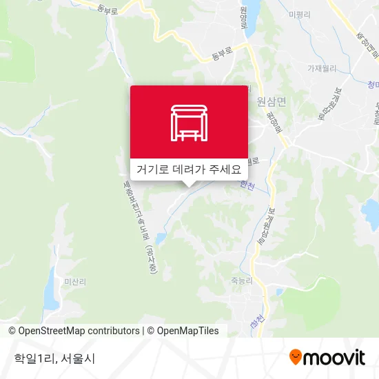 학일1리 지도