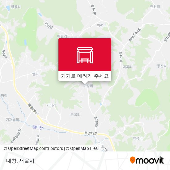 내창 지도