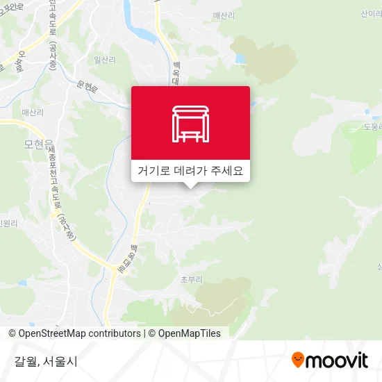 갈월 지도