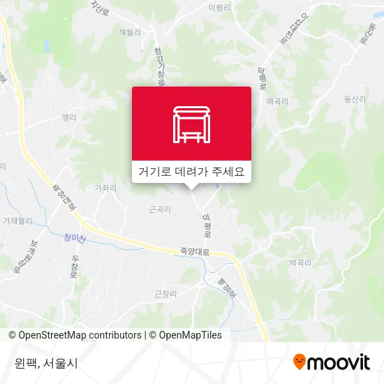 윈팩 지도