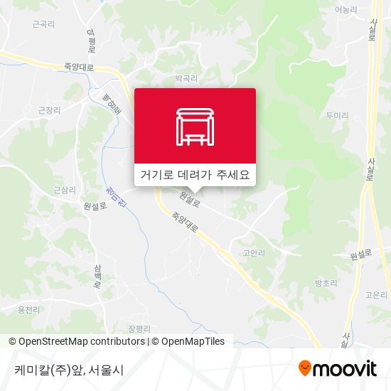 케미칼(주)앞 지도