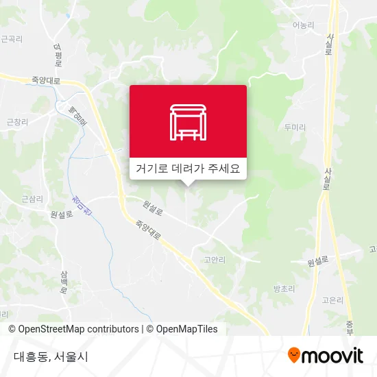 대흥동 지도