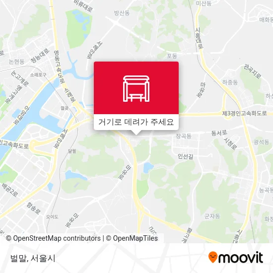 벌말 지도