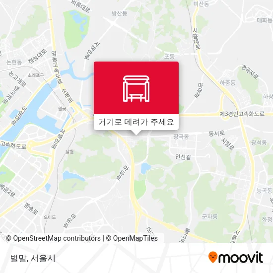벌말 지도