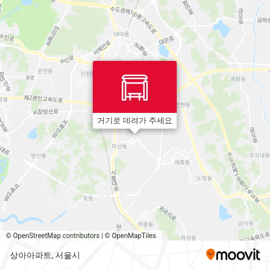 상아아파트 지도