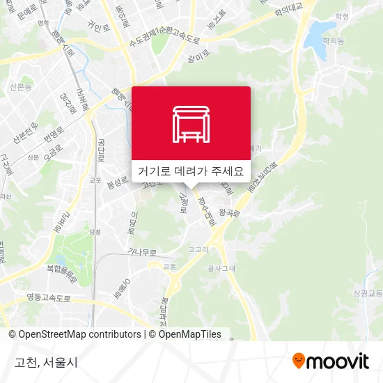고천 지도