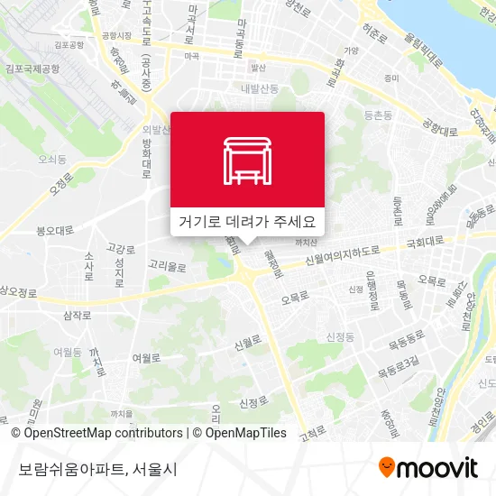보람쉬움아파트 지도
