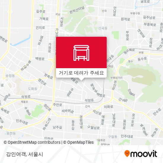 강인여객 지도