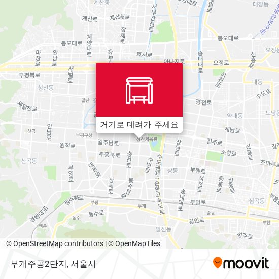 부개주공2단지 지도