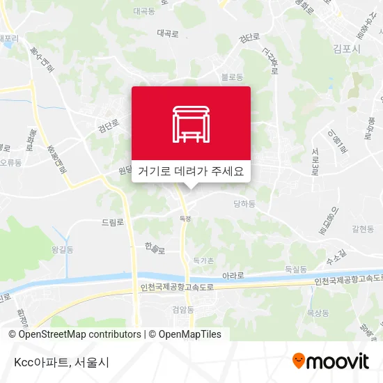 Kcc아파트 지도