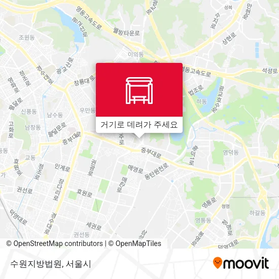 수원지방법원 지도