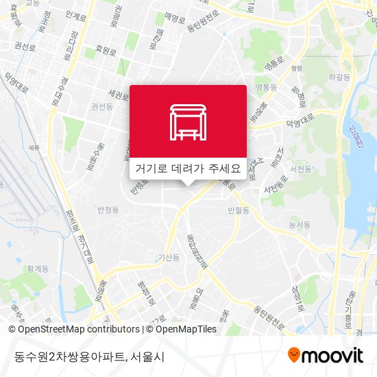 동수원2차쌍용아파트 지도