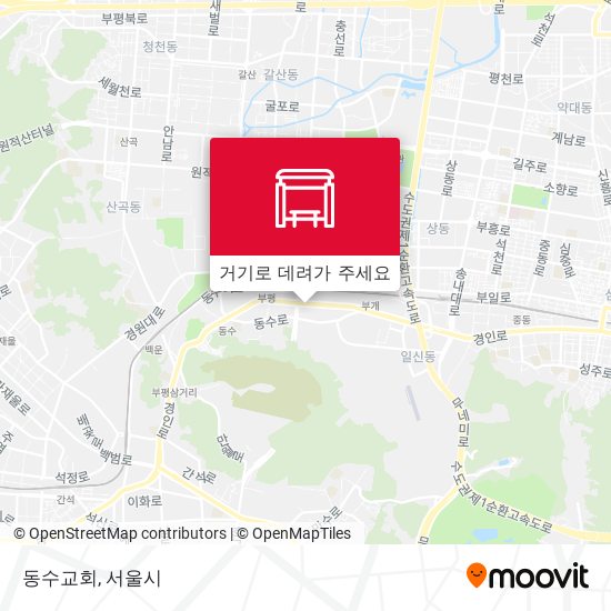 동수교회 지도