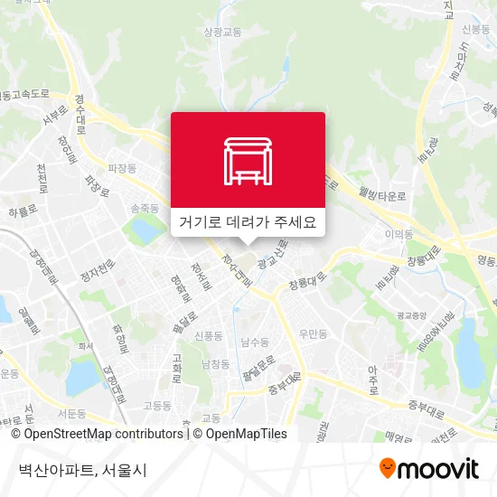 벽산아파트 지도