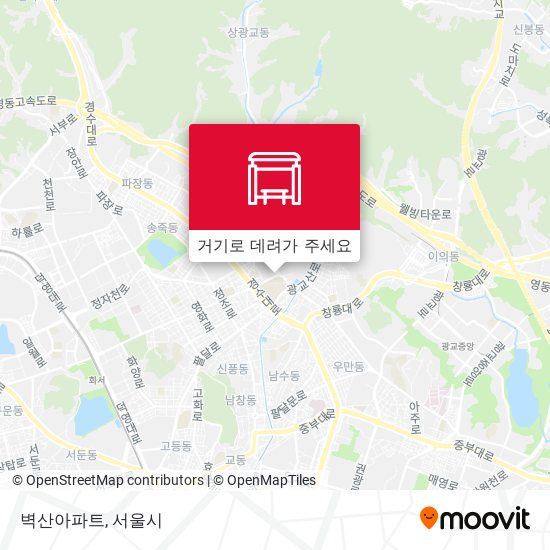 벽산아파트 지도