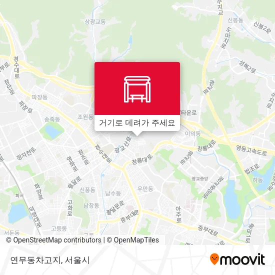연무동차고지 지도