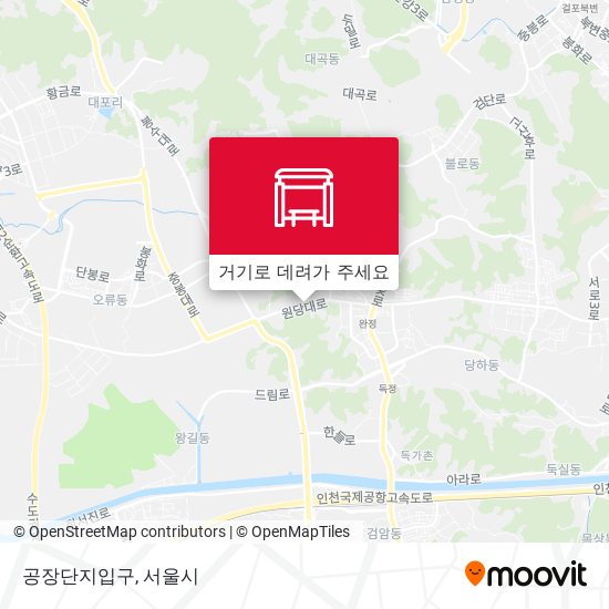 공장단지입구 지도