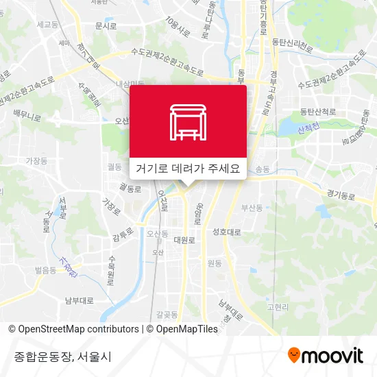 종합운동장 지도