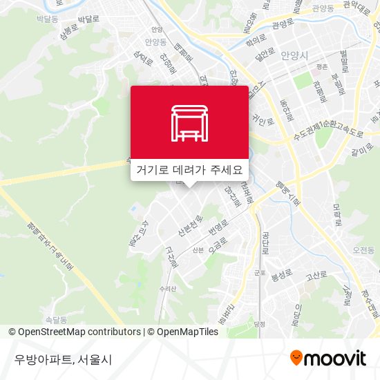 우방아파트 지도