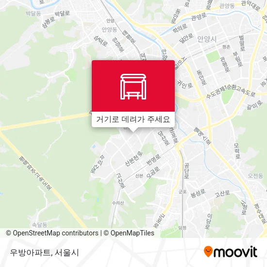 우방아파트 지도