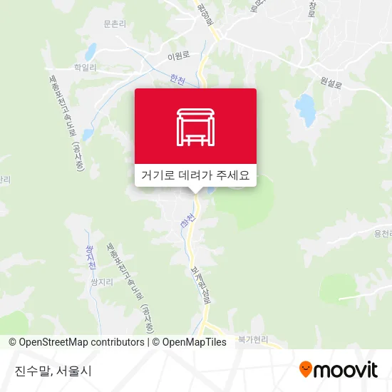 진수말 지도
