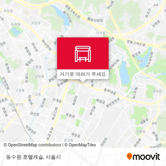 동수원.호텔캐슬 지도