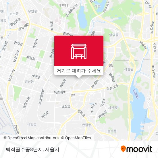 벽적골주공8단지 지도
