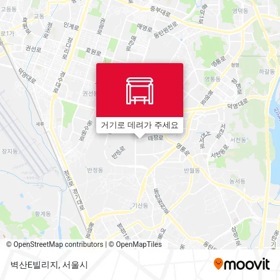 벽산E빌리지 지도