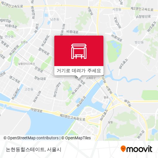 논현동힐스테이트 지도