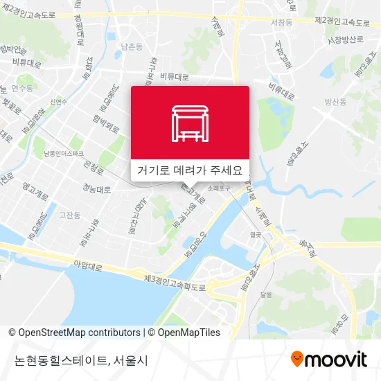 논현동힐스테이트 지도