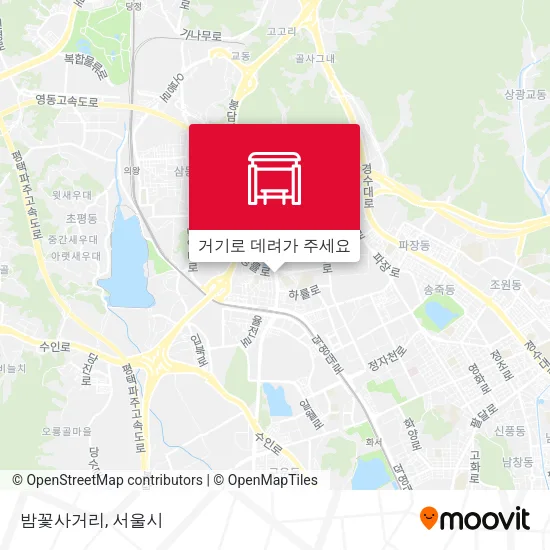 밤꽃사거리 지도
