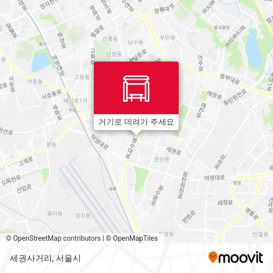 세권사거리 지도