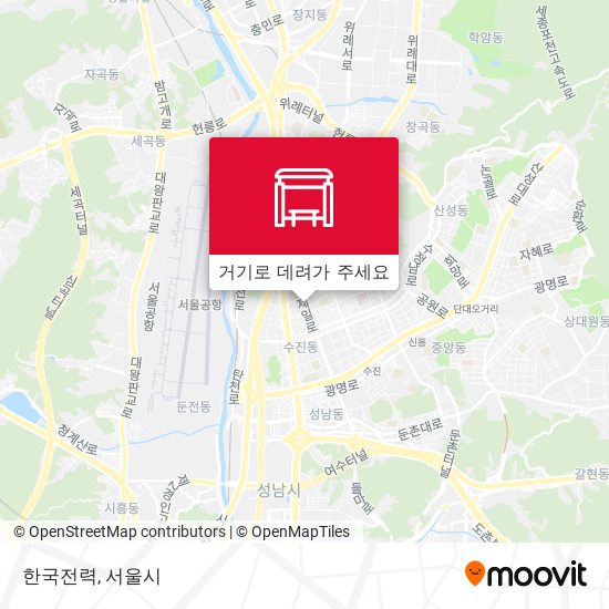 한국전력 지도