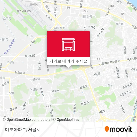 미도아파트 지도