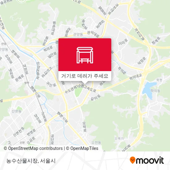 농수산물시장 지도