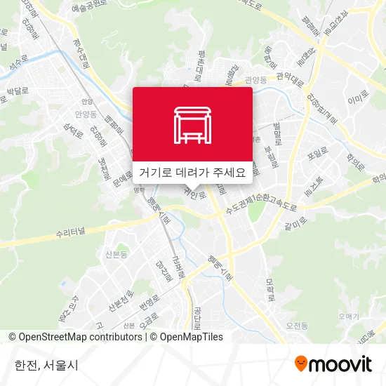 한전 지도