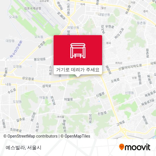 예스빌라 지도