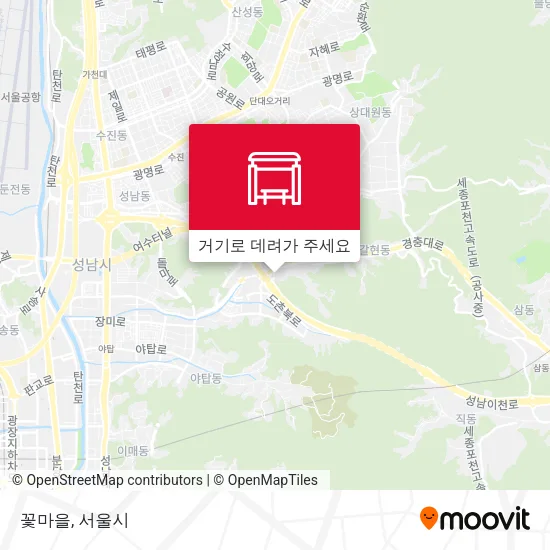 꽃마을 지도