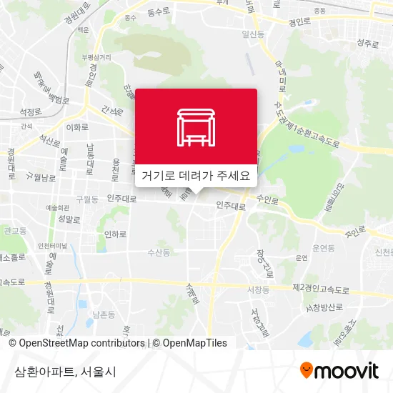 삼환아파트 지도