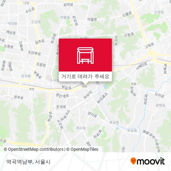 역곡역남부 지도