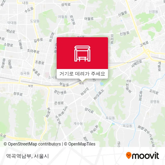 역곡역남부 지도