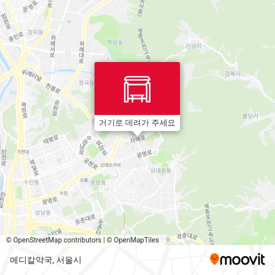 메디칼약국 지도