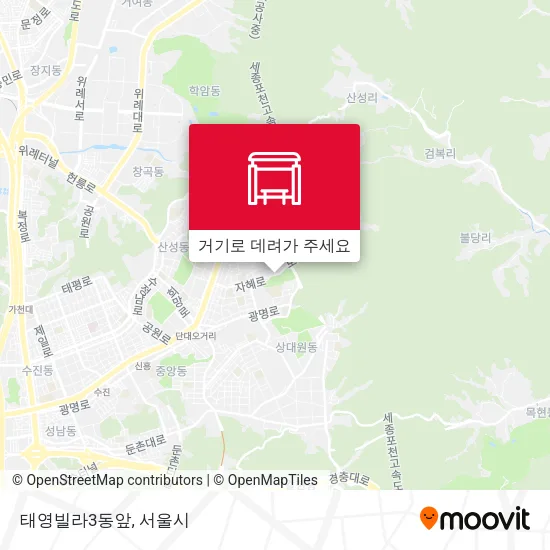 태영빌라3동앞 지도