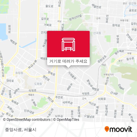 중앙사료 지도
