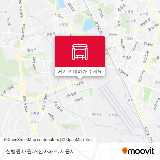 신병원.대원.거산아파트 지도