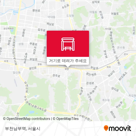 부천남부역 지도