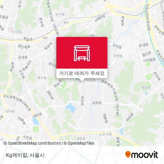 Kg케미칼 지도