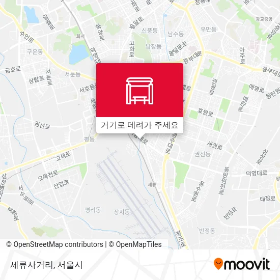 세류사거리 지도